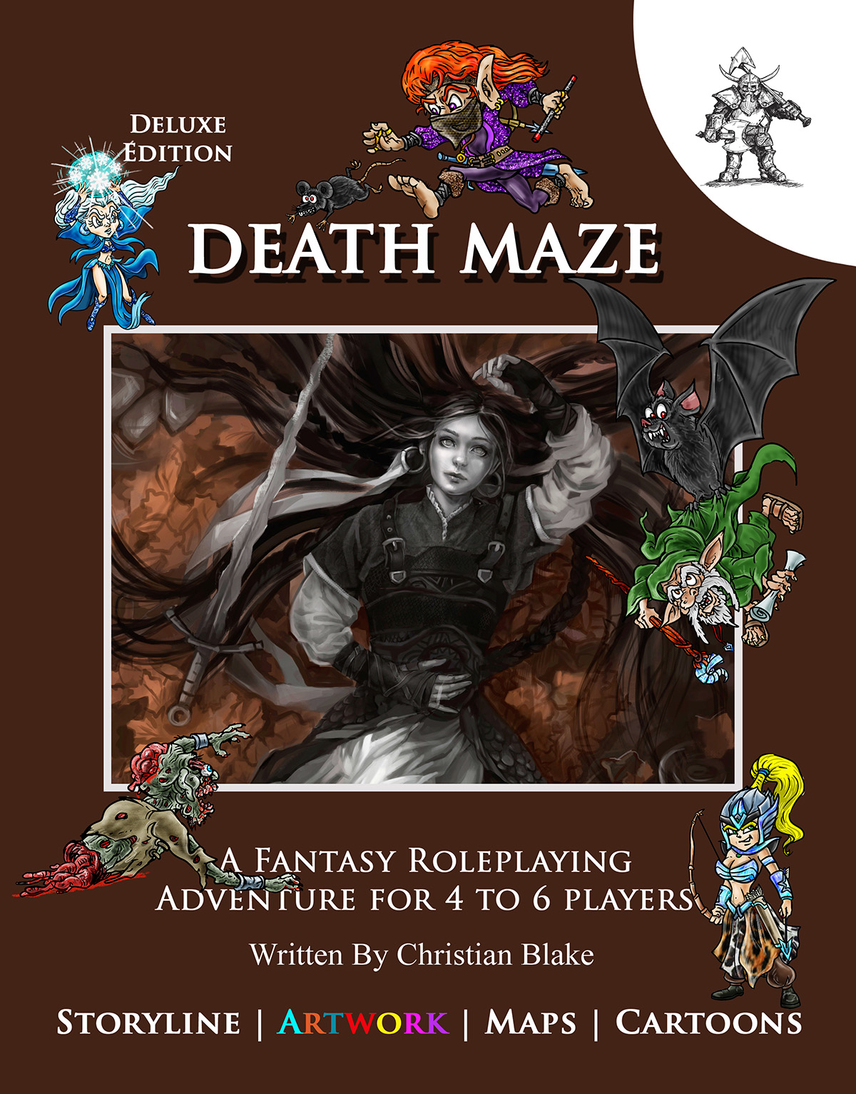 Death Maze Deluxe Paperback edition